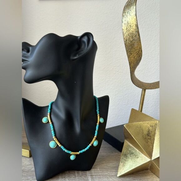 Bohemian necklace A561 - Picture 3 of 4